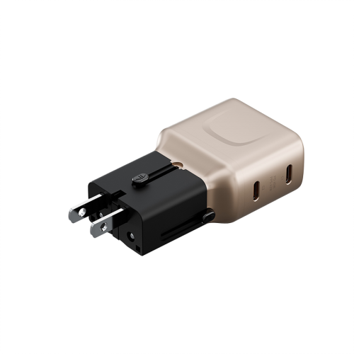 ENERGEA TRAVELGO ADAPTER 45, 2C 45W - GOLD