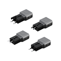 ENERGEA TRAVELGO ADAPTER 45, 2C 45W - GUNMETAL