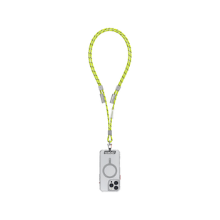 SKINARMA DYNO VE 2-IN-1 LANYARD AND CHARGING CABLE (C-TO-C) Nylon + Zinc Alloy NITE GLOW