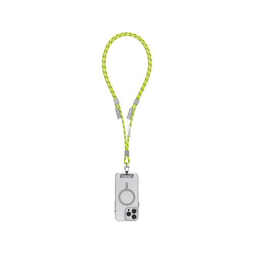 SKINARMA DYNO VE 2-IN-1 LANYARD AND CHARGING CABLE (C-TO-C) Nylon + Zinc Alloy NITE GLOW