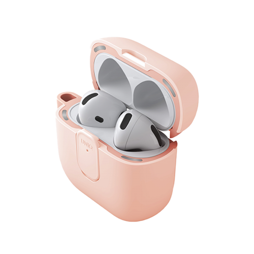 UNIQ CLYDE AIRPODS 4TH GEN (2024) LOCK CASE - PINK (LIGHT PINK/CREPE PINK)
