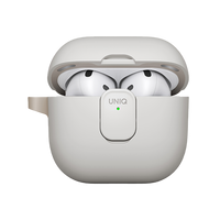 UNIQ CLYDE AIRPODS 4TH GEN (2024) LOCK CASE - MIST GREY (MIST GREY/KHAKI)