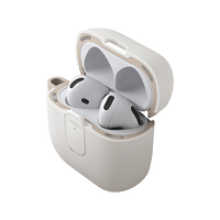 UNIQ CLYDE AIRPODS 4TH GEN (2024) LOCK CASE - MIST GREY (MIST GREY/KHAKI)