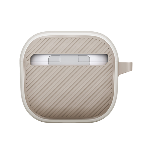 UNIQ CLYDE AIRPODS 4TH GEN (2024) LOCK CASE - MIST GREY (MIST GREY/KHAKI)
