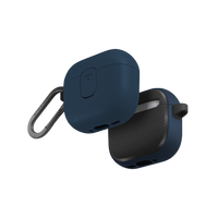 UNIQ CLYDE AIRPODS 4TH GEN (2024) LOCK CASE - BLUE (ROYAL BLUE/DARK GREY)