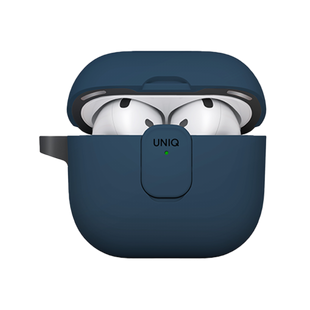 UNIQ CLYDE AIRPODS 4TH GEN (2024) LOCK CASE - BLUE (ROYAL BLUE/DARK GREY)
