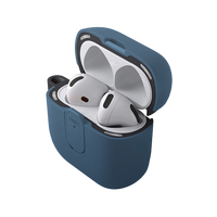 UNIQ CLYDE AIRPODS 4TH GEN (2024) LOCK CASE - BLUE (ROYAL BLUE/DARK GREY)