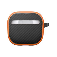 UNIQ CLYDE AIRPODS 4TH GEN (2024) LOCK CASE - VOLT ORANGE (VOLT ORANGE/CHARCOAL)