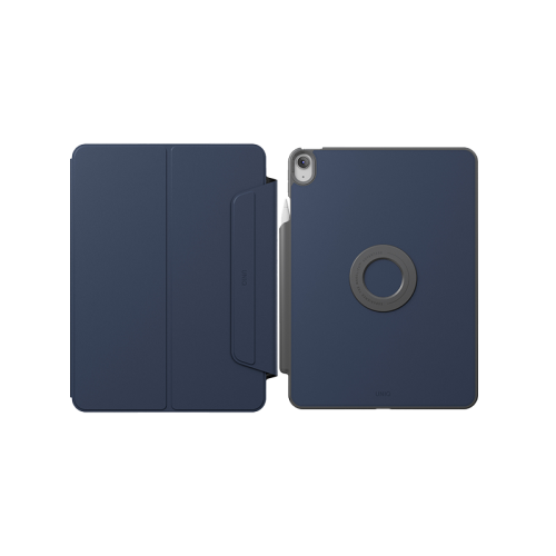 UNIQ ROVUS SNAPMOUNT MAGNETIC 360 ROTATING DETACHABLE CASE FOR IPAD (A16/10TH GEN) - NAVY BLUE (NAVY BLUE)