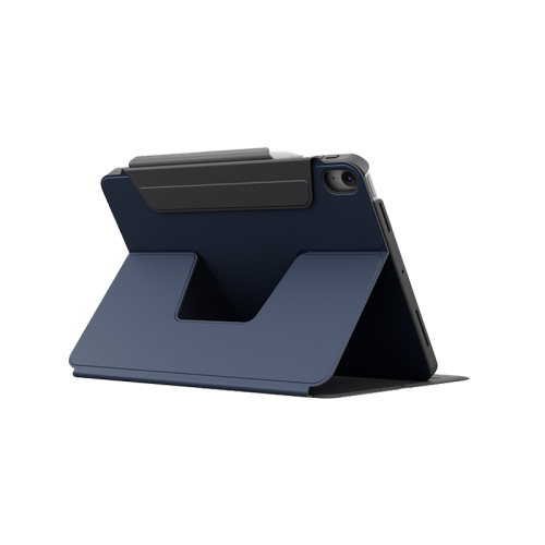 UNIQ ROVUS SNAPMOUNT MAGNETIC 360 ROTATING DETACHABLE CASE FOR IPAD (A16/10TH GEN) - NAVY BLUE (NAVY BLUE)