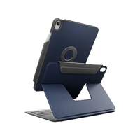UNIQ ROVUS SNAPMOUNT MAGNETIC 360 ROTATING DETACHABLE CASE FOR IPAD (A16/10TH GEN) - NAVY BLUE (NAVY BLUE)