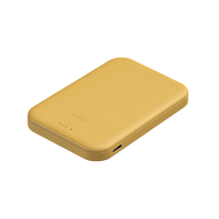 UNIQ LYDEN LEXA 5000MAH MAGNETIC FAST WIRELESS USB-C PD POWER BANK - CANARY YELLOW (CANARY YELLOW)