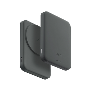 UNIQ LYDEN LEXA 5000MAH MAGNETIC FAST WIRELESS USB-C PD POWER BANK - LICHEN GREEN (LICHEN GREEN)