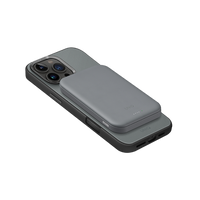 UNIQ LYDEN LEXA 5000MAH MAGNETIC FAST WIRELESS USB-C PD POWER BANK - LICHEN GREEN (LICHEN GREEN)