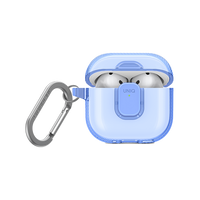 UNIQ GLASE PRO AIRPODS 4TH GEN LOCK CASE - CLOUDY BLUE (CLOUDY BLUE)