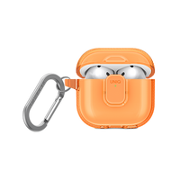 UNIQ GLASE PRO AIRPODS 4TH GEN LOCK CASE - GOLDEN CITRUS (GOLDEN CITRUS)