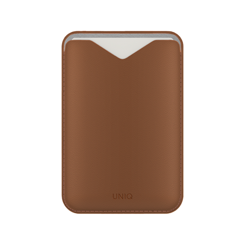 UNIQ LYDEN EVO MAGNETIC STAND CARD HOLDER - CARAMEL (CARAMEL)