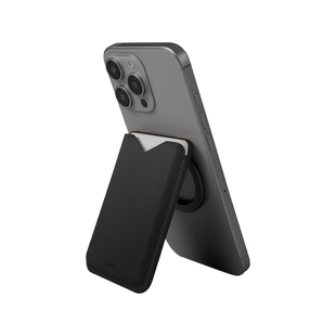 UNIQ LYDEN EVO MAGNETIC STAND CARD HOLDER - DALLAS BLACK (DALLAS BLACK)