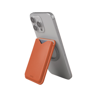 UNIQ LYDEN EVO MAGNETIC STAND CARD HOLDER - TERRACOTTA (TERRACOTTA)