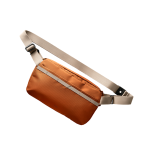 UNIQ DENVER CANVAS CROSSBODY BAG (5L) - BURNT ORANGE (BURNT ORANGE)