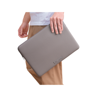 UNIQ CYPRUS RIDGE EDITION WATER-RESISTANT NEOPRENE LAPTOP SLEEVE 13” (UP TO 14") - PEWTER GREY (PEWTER GREY)