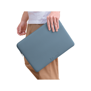 UNIQ CYPRUS RIDGE EDITION WATER-RESISTANT NEOPRENE LAPTOP SLEEVE 13” (UP TO 14") - SKY BLUE (SKY BLUE)