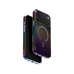 UNIQ HYBRID IPHONE 17 PRO MAX (2025) 6.9 MAGCLICK CHARGING IRIDESCIA - MIDNIGHT QUARTZ