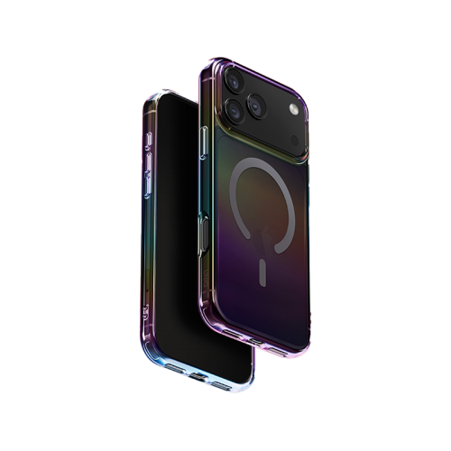 UNIQ HYBRID IPHONE 17 PRO (2025) 6.3 MAGCLICK CHARGING IRIDESCIA - MIDNIGHT QUARTZ