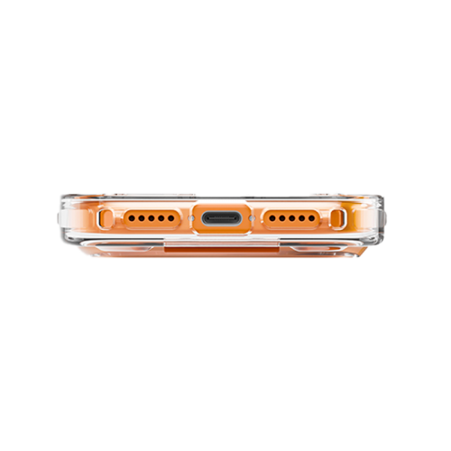UNIQ HYBRID IPHONE 17 PRO MAX (2025) 6.9 MAGCLICK CHARGING HELDRO AIR - VOLT ORANGE