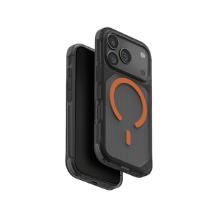 UNIQ HYBRID IPHONE 17 PRO MAX (2025) 6.9 MAGCLICK CHARGING COMBAT ACTIVE - FROST SMOKE / ORANGE (FROST SMOKE / ORANGE)