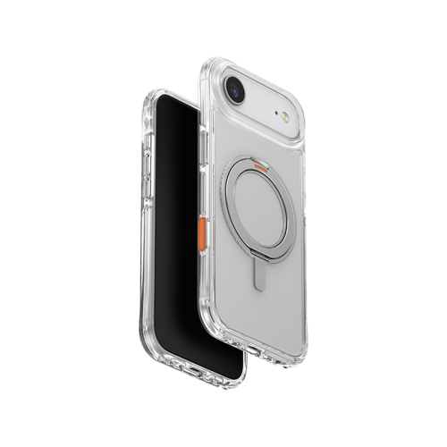 UNIQ HYBRID IPHONE 17 AIR (2025) 6.6 SWIVIX WITH 360 ROTATING KICKSTAND - LUCENT CLEAR