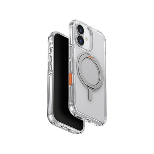 UNIQ HYBRID IPHONE 17 (2025) 6.3 SWIVIX WITH 360 ROTATING KICKSTAND - LUCENT CLEAR