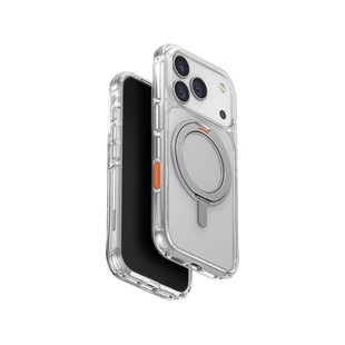 UNIQ HYBRID IPHONE 17 PRO (2025) 6.3 SWIVIX WITH 360 ROTATING KICKSTAND - LUCENT CLEAR