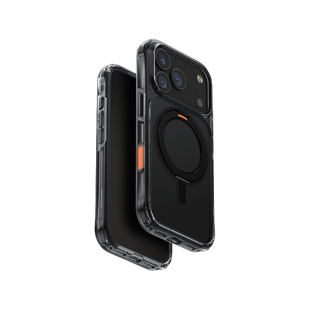 UNIQ HYBRID IPHONE 17 PRO MAX (2025) 6.9 SWIVIX WITH 360 ROTATING KICKSTAND - CARBON BLACK