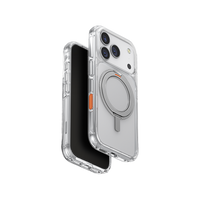 UNIQ HYBRID IPHONE 17 PRO MAX (2025) 6.9 SWIVIX WITH 360 ROTATING KICKSTAND - LUCENT CLEAR