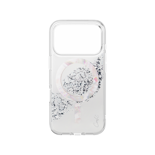 UNIQ COEHL IPHONE 17  PRO MAX (2025) 6.9 MAGNETIC CHARGING CRYSTELLE - SPARKLING SILVER
