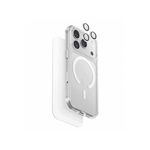 UNIQ HYBRID IPHONE 17 PRO MAX (2025) 6.9 MAGCLICK CHARGING CLEARVUE 360 ESSENTIAL BUNDLE PACK