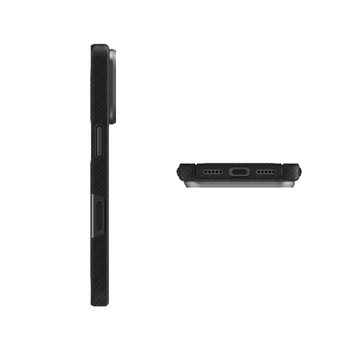 UNIQ HYBRID IPHONE 17 PRO MAX (2025) 6.9 MAGCLICK CHARGING KEVA EDGE - CARBON BLACK