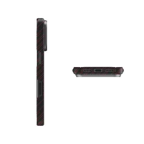 UNIQ HYBRID IPHONE 17 PRO MAX (2025) 6.9 MAGCLICK CHARGING KEVA EDGE - RUST ORANGE