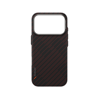 UNIQ HYBRID IPHONE 17 PRO MAX (2025) 6.9 MAGCLICK CHARGING KEVA EDGE - RUST ORANGE