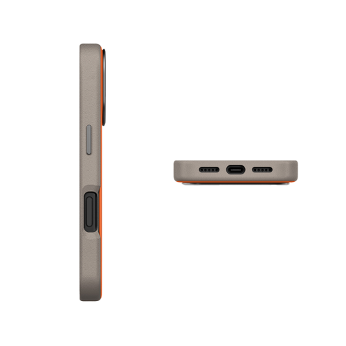 UNIQ HYBRID IPHONE 17 PRO (2025) 6.3 MAGCLICK CHARGING LYDEN DS - FLAME ORANGE