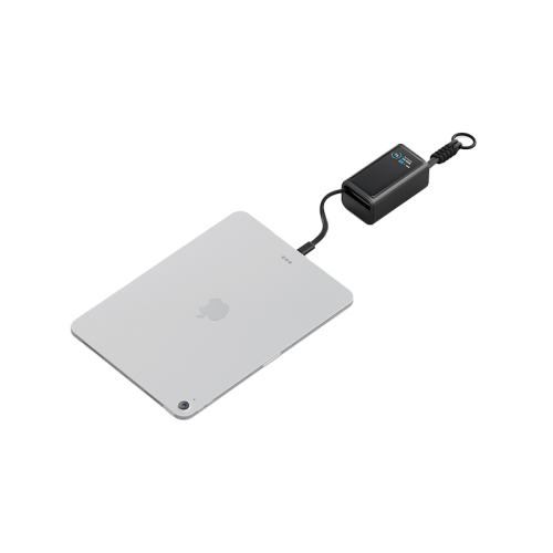 ENERGEA COMPAC ARC 45, 10000MAH POWERBANK WITH BUILT IN 70CM USB-C CABLE PD45W -  GUN