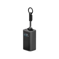 ENERGEA COMPAC ARC 45, 10000MAH POWERBANK WITH BUILT IN 70CM USB-C CABLE PD45W -  GUN