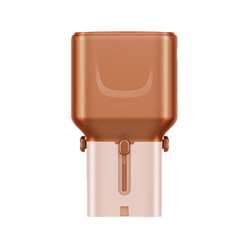 Energea TravelGo 1-Port USB-C & 1-Port USB-A 35W Travel Adapter - Orange