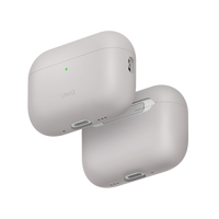 UNIQ LINO HYBRID LIQUID SILICON AIRPODS PRO 3RD GEN CASE - BEIGE IVORY (BEIGE IVORY)