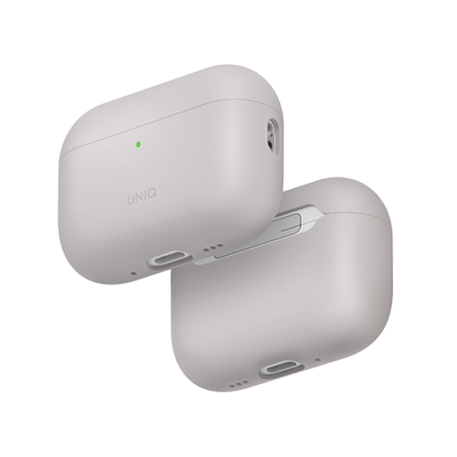 UNIQ LINO HYBRID LIQUID SILICON AIRPODS PRO 3RD GEN CASE - BEIGE IVORY (BEIGE IVORY)