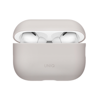 UNIQ LINO HYBRID LIQUID SILICON AIRPODS PRO 3RD GEN CASE - BEIGE IVORY (BEIGE IVORY)