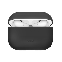 UNIQ LINO HYBRID LIQUID SILICON AIRPODS PRO 3RD GEN CASE - CHARCOAL GREY (CHARCOAL GREY)