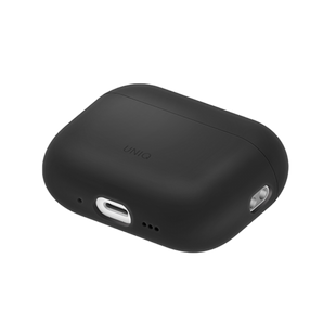 UNIQ LINO HYBRID LIQUID SILICON AIRPODS PRO 3RD GEN CASE - CHARCOAL GREY (CHARCOAL GREY)