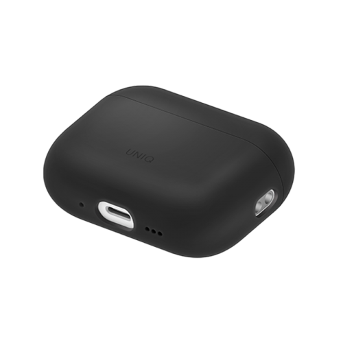 UNIQ LINO HYBRID LIQUID SILICON AIRPODS PRO 3RD GEN CASE - CHARCOAL GREY (CHARCOAL GREY)